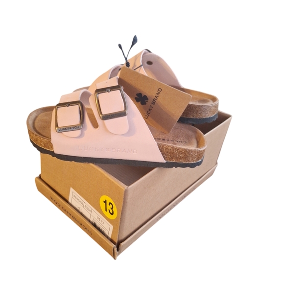 NWT Lucky brand kids size 13 sandals - Picture 5 of 10